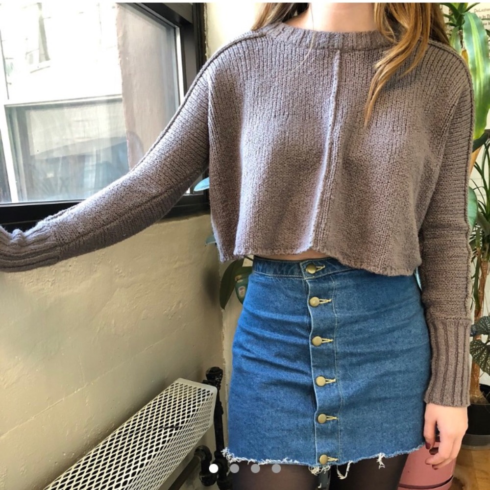 Cropped Sweater!
